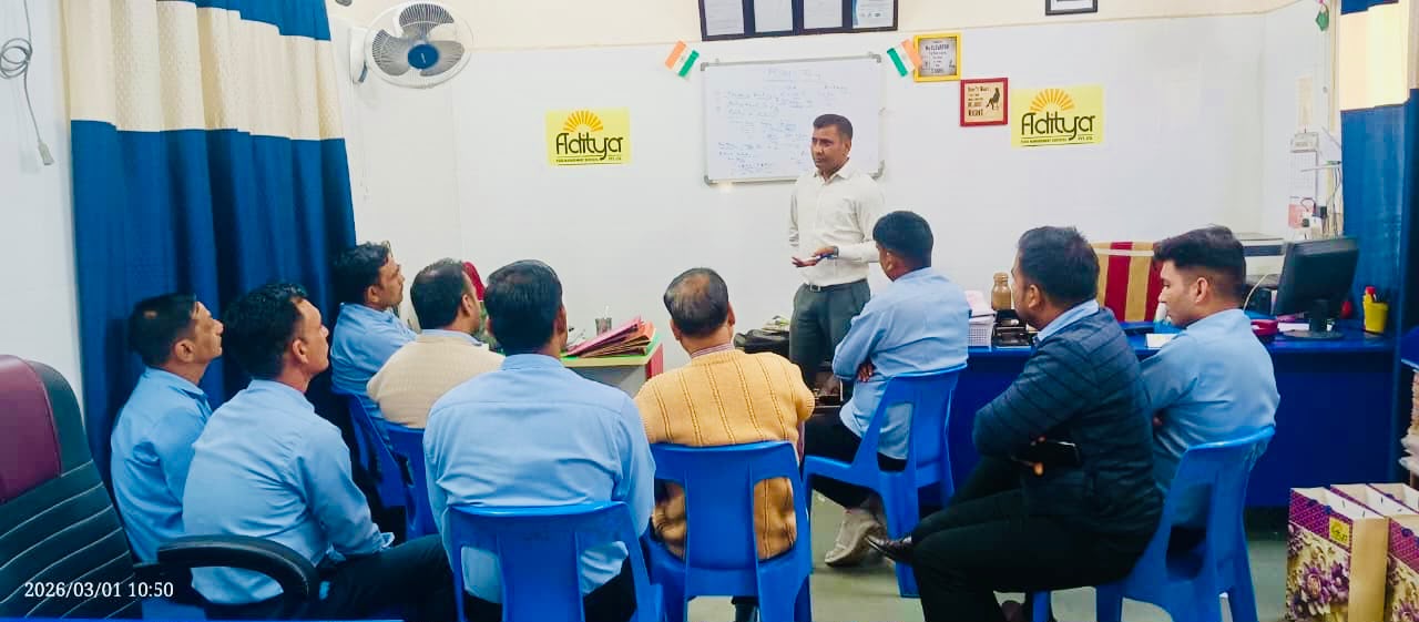 Staff training & briefing session